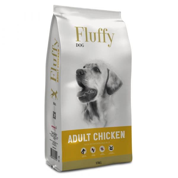Fluffy Adult Frango 15Kg