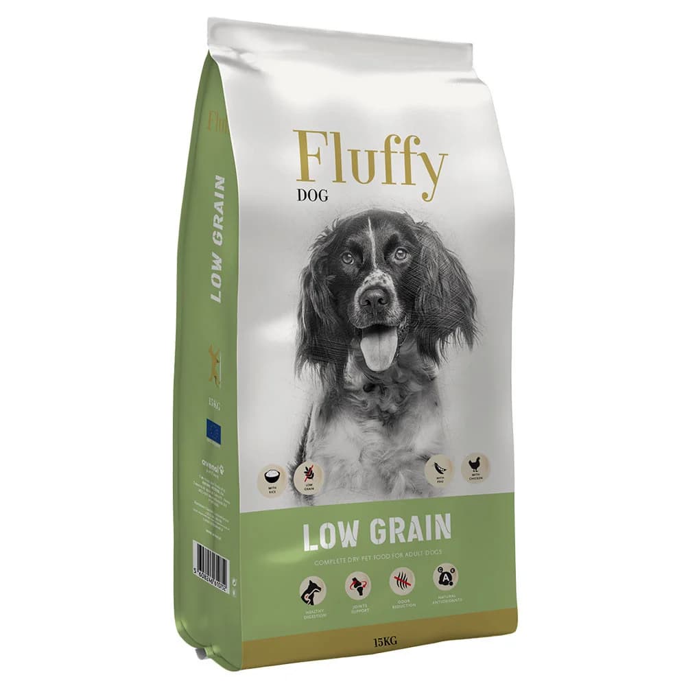 Fluffy Low Grain Adult 15Kg