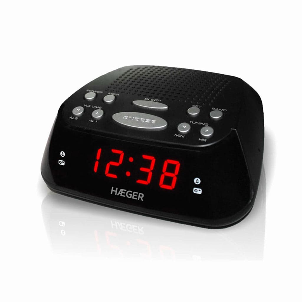 Haeger Rádio Relógio Snoozer - RA-06B.005B