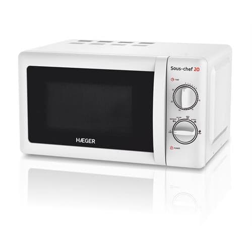 Micro-Ondas HAEGER SOUS-CHEF 20 branco - 20L