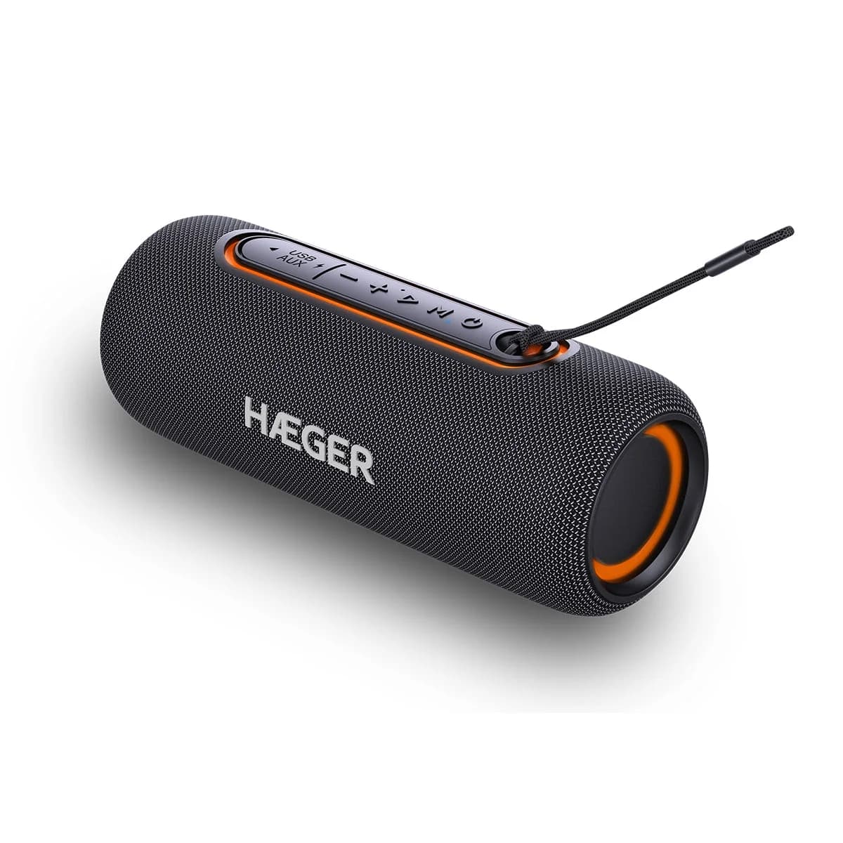 Coluna Portátil HAEGER Light Boom | Bluetooth, IPX5, RGB