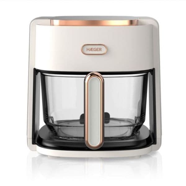 Fritadeira Haeger Air Fryer Air Glass Digital AF-G45.006B 4.5L 1200W