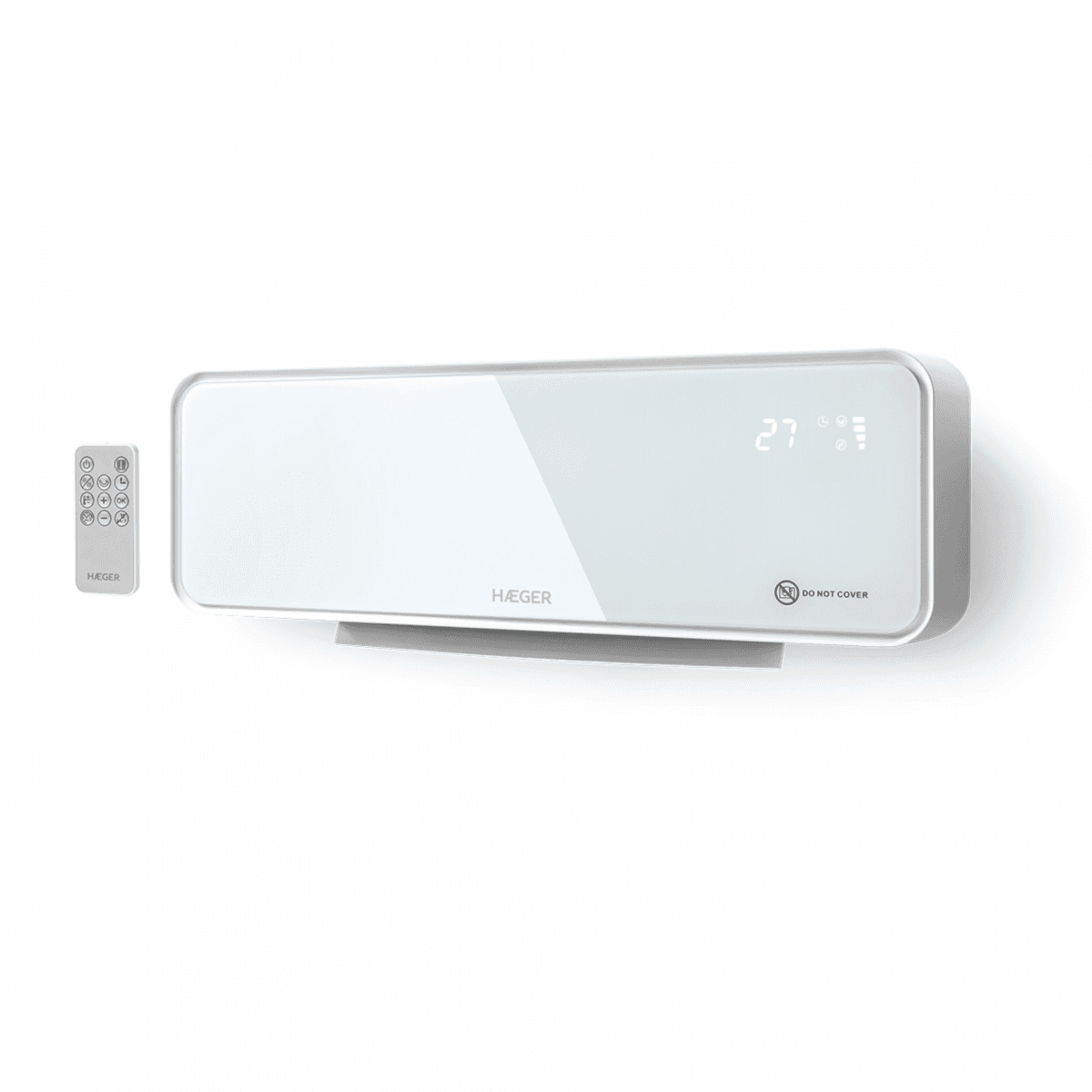 Haeger Aquecedor Cerâmico de Parede com Comando 2000W Branco - FH-200.018A