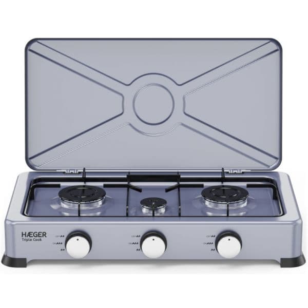 Haeger Triple Cook GC-03E.025A Fogareiro de 3 Bicos