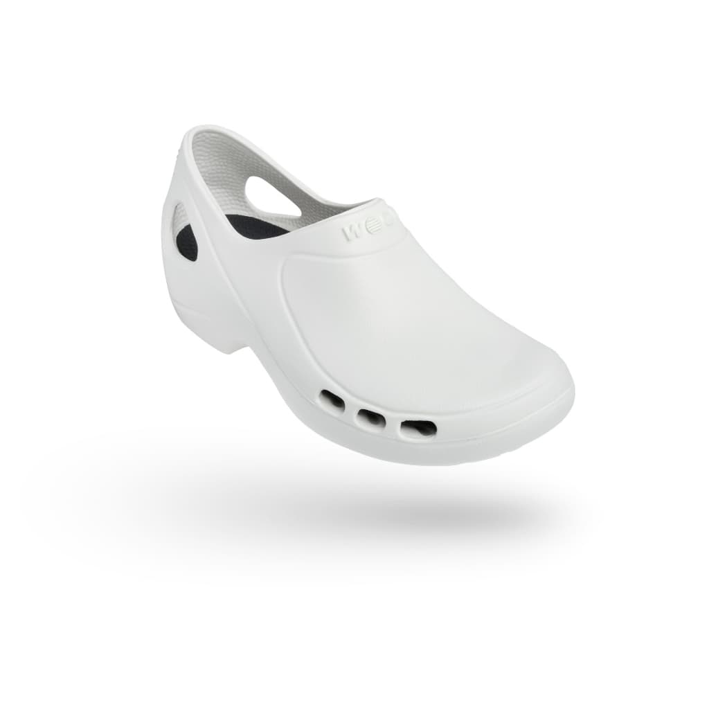 Sapato hospitalar super leve Everlite (38, BRANCO)