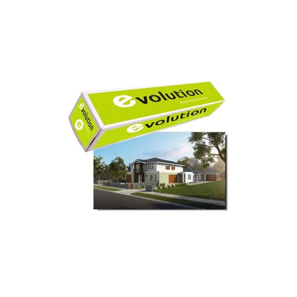 Evolution Self-Adhesive Coated Paper 120gr 914mmx30mts
