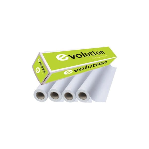 Evolution Rolo Papel Plotter 75gr 914mmx50mts Evolution 4 unidades