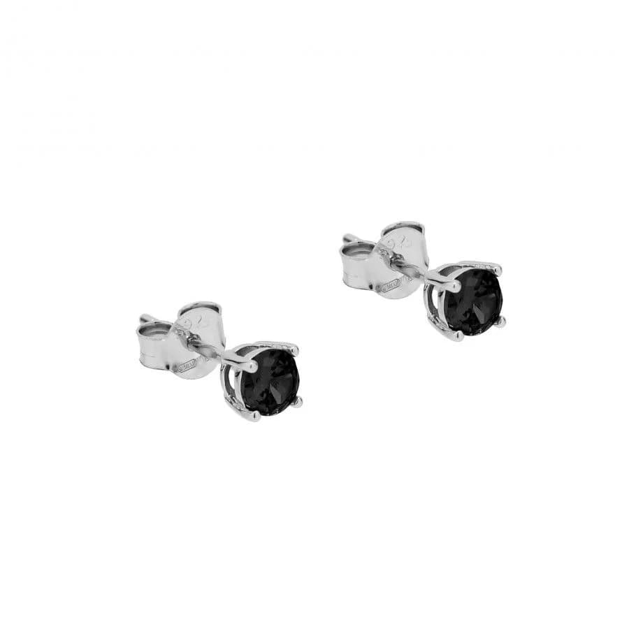 Brincos Emma - Preto 4mm