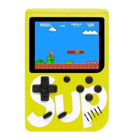 Consola SUP Retro 400 em 1 Amarela
