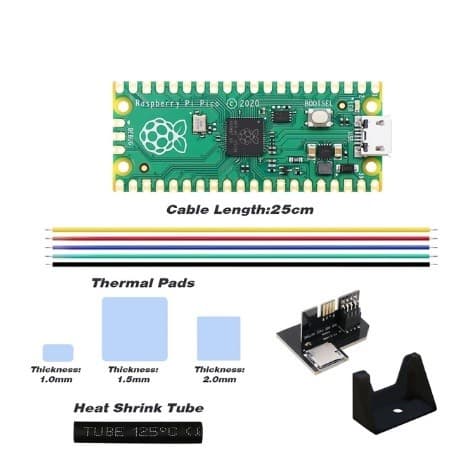 Raspberry Pi Picoboot + sd2sp2 adaptador para Gamecube