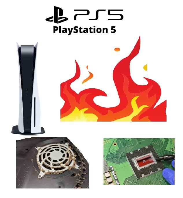 Serviço de limpeza e substituição Metal Líquido em Consola PS5