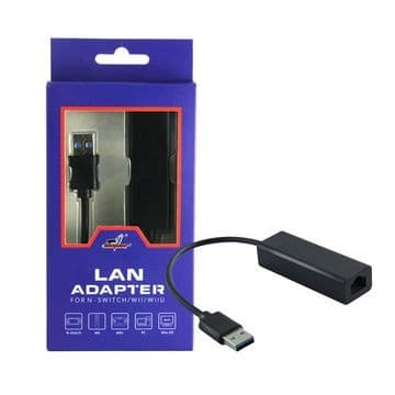 Adaptador de Internet RJ45 p/ USB3.0 para Nintendo Switch