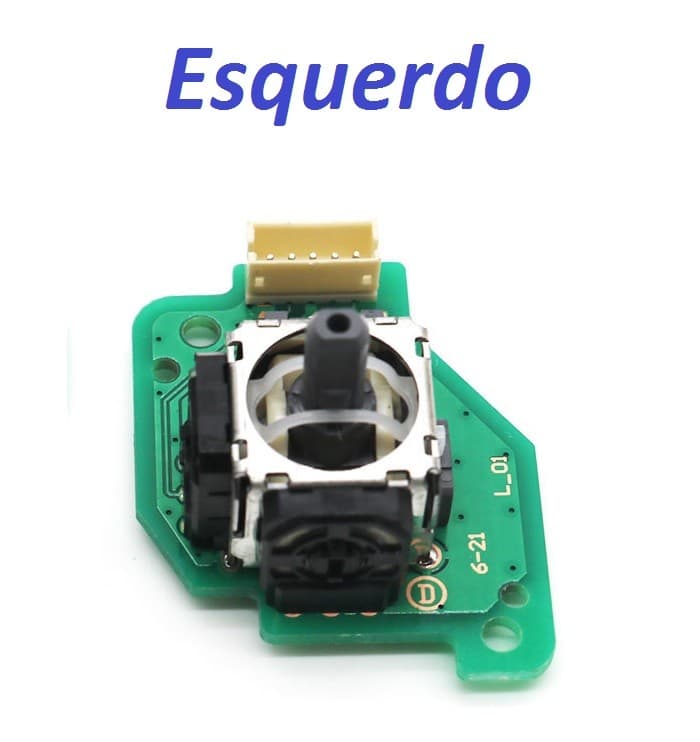 PCB Esquerdo com Analógico para Wii U Gamepad