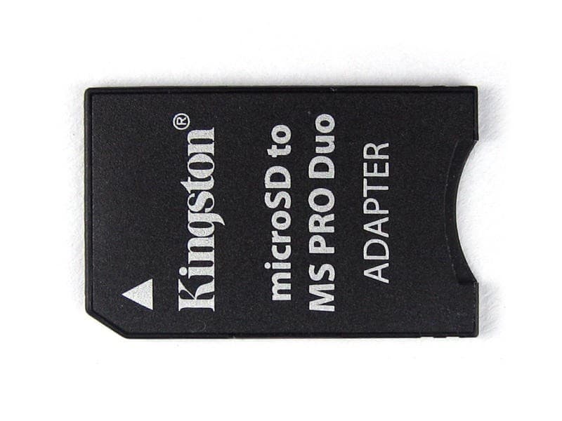 MicroSD para MS Pro Duo
