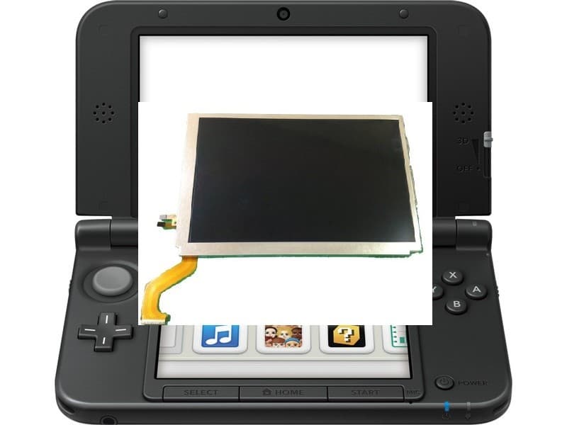 Substituição LCD Nintendo 3DS XL