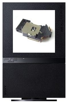 Reparação Dificuldade Leitura PS2 SLIM