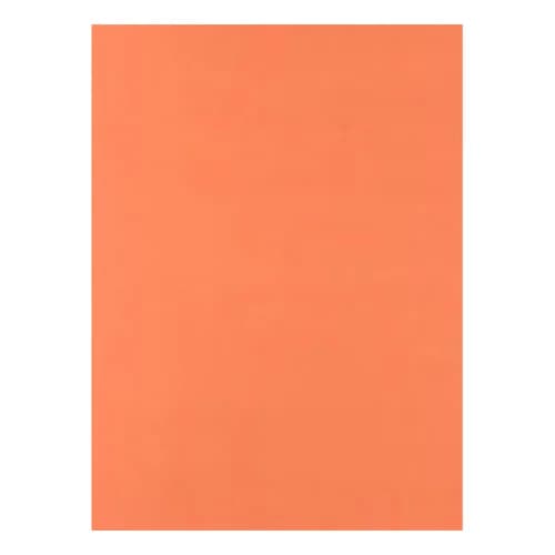 Cartolina 50x65cm Laranja Forte 6F 180g 1 Folha x 5un