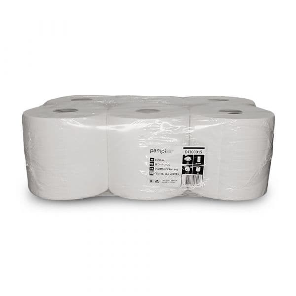 Pampilar Rolo Espiral 144m x 19,2cm 2 Folhas Picotado 6un