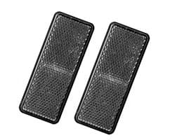 2x Reflectores Rectangulares 90x35mm Brancos