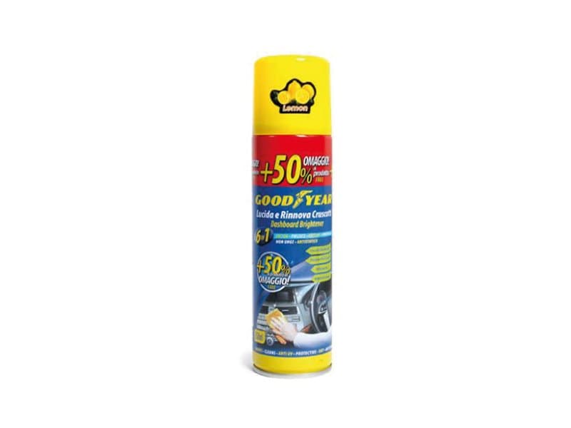 N/a Spray Abrilhantador Tablier Limão 250ml Goodyear - 77836-L
