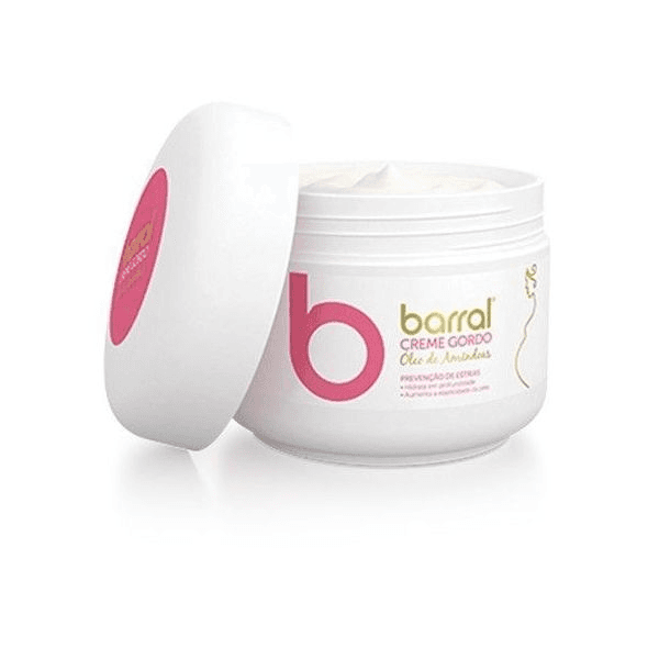 Barral Creme Corporal Creme Gordo com Óleo de Amêndoas 200ml