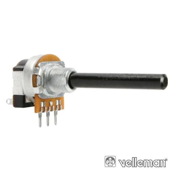 Potenciómetro Rotativo 1m 24mm Linear C/ Int. PTR1M00A24CN