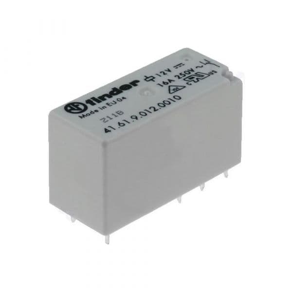 FINDER Relé Inversor Simples 12vdc 16a RELE019