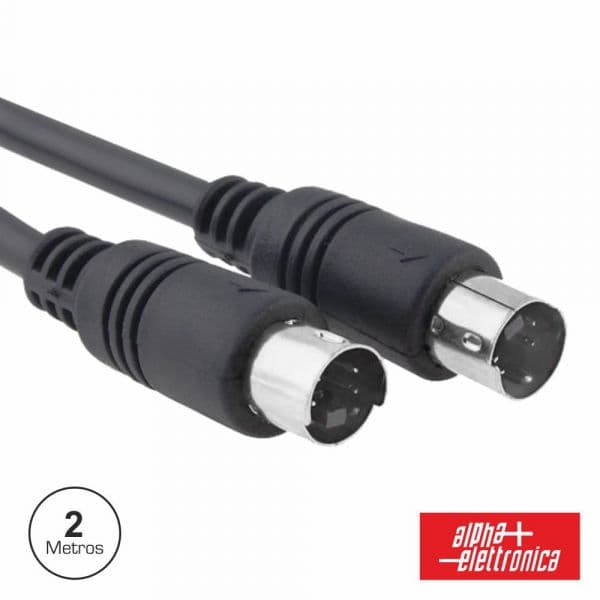 Kxpower Cabo Svhs Macho / Macho 2m Black