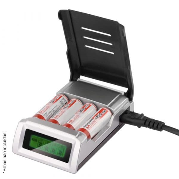 Carregador de Pilhas Aa/aaa BATCHARGER268