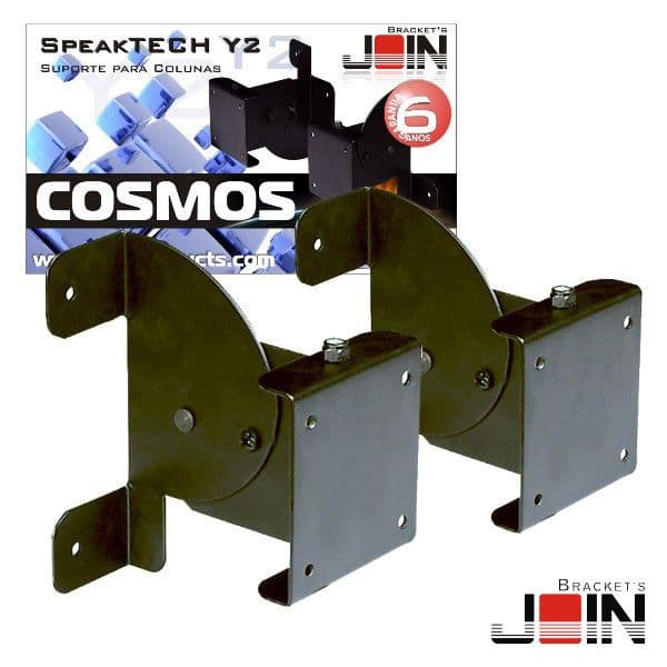 Join Conjunto 2 Suportes P/ Colunas Parede 180º 25KG - SPEAKTECHY2