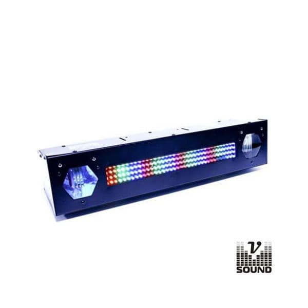 Vsound Barra de Leds C/ 2 Strobe Rgb