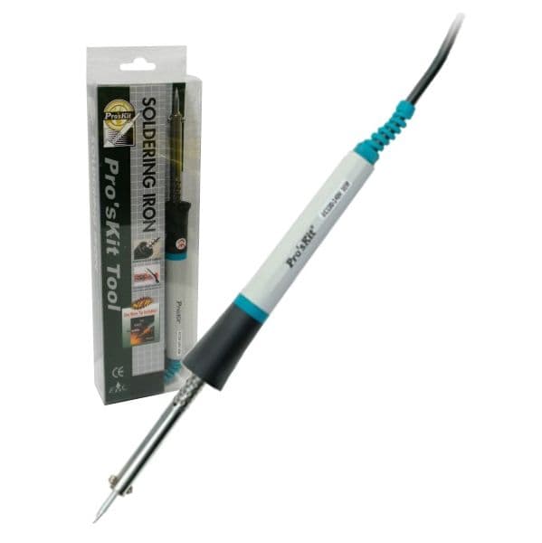 Pro's Kit Ferro de Soldar 30W Resistência Cerâmica Ponta Extra - 8PK-S120NBD-30