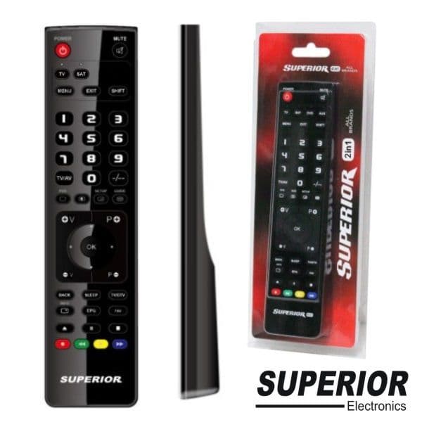 Superior Telecomando Programável 2:1 Slim - SUP2:1SLIM