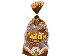 madalenas brioxa de chocolate saco 12un 500g