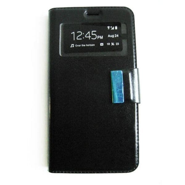 Capa Flip Cover para Huawei Ascend Y600 Black