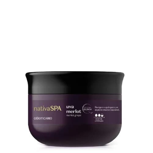 O Boticário Esfoliante Corporal Nativa Spa Uva Merlot 180g