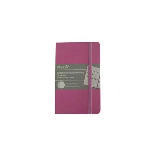Alban Bloco de Notas Pautado 142x96mm 80g Rosa 1 Un.
