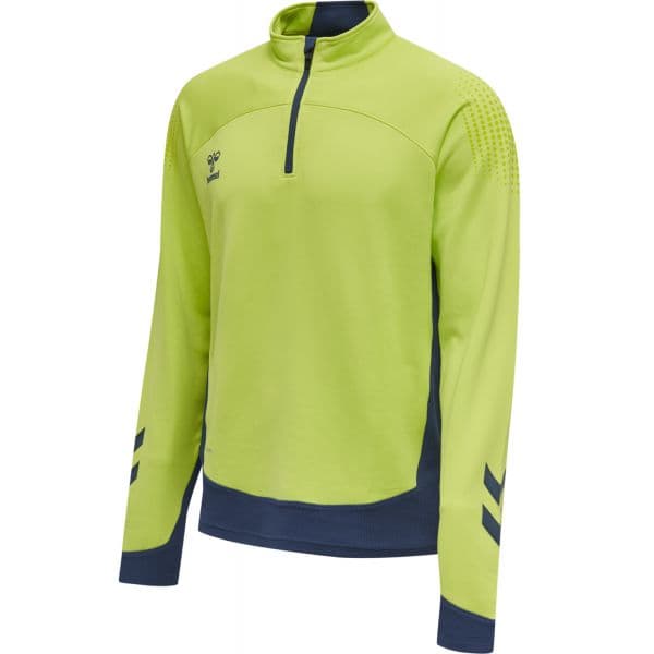 Hummel Sweatshirt Lead Half Zip 207404-6242 L (159-164 cm) Verde