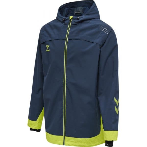 Hummel Casaco com capuz LEAD ALL WEATHER JACKET 207405-7642 Azul L