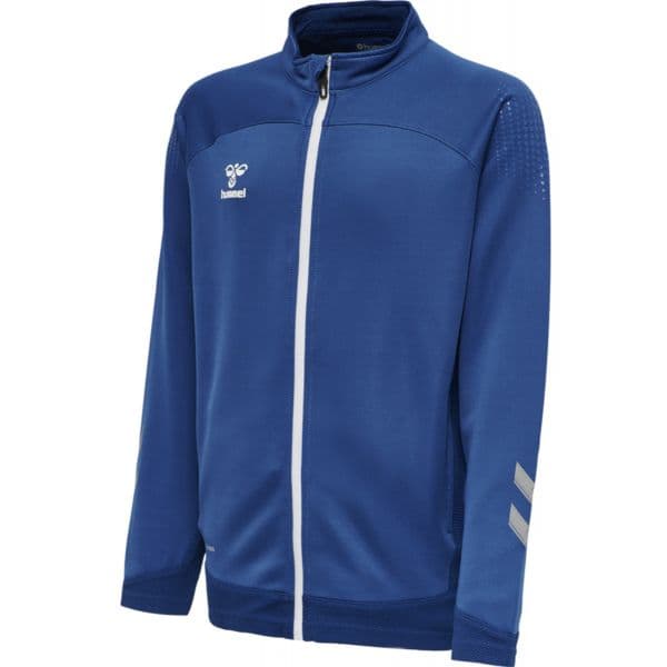 Hummel Sweatshirt Lead Poly Zip 207400-7045 8 (32-35) Azul
