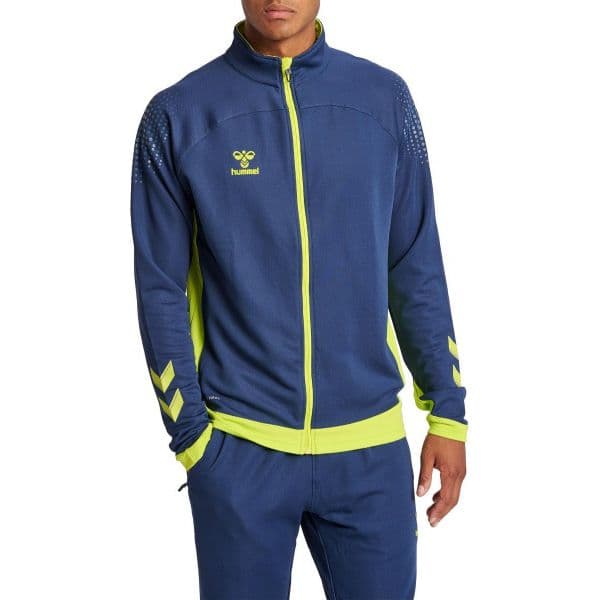 Hummel Casaco LEAD POLY ZIP JACKET 207399-7642 Azul S