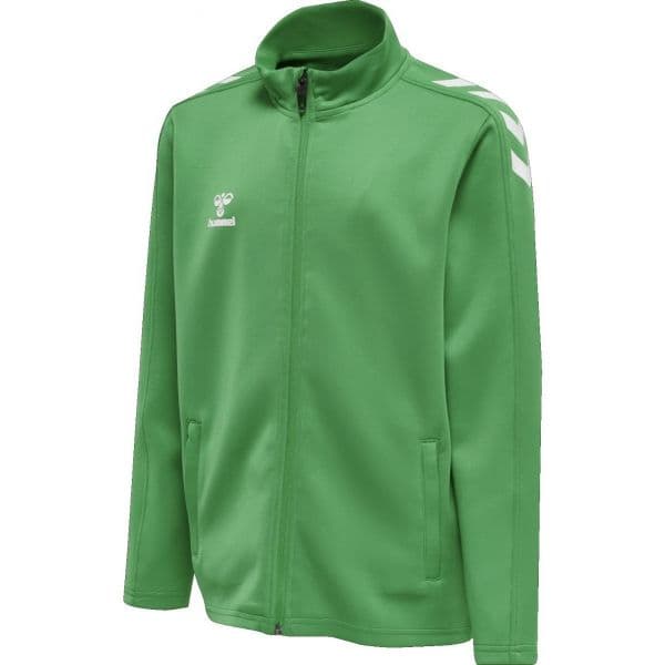 Hummel Sweatshirt Core Xk Poly Zip Sweat 212652-6235 L (159-164 cm) Verde