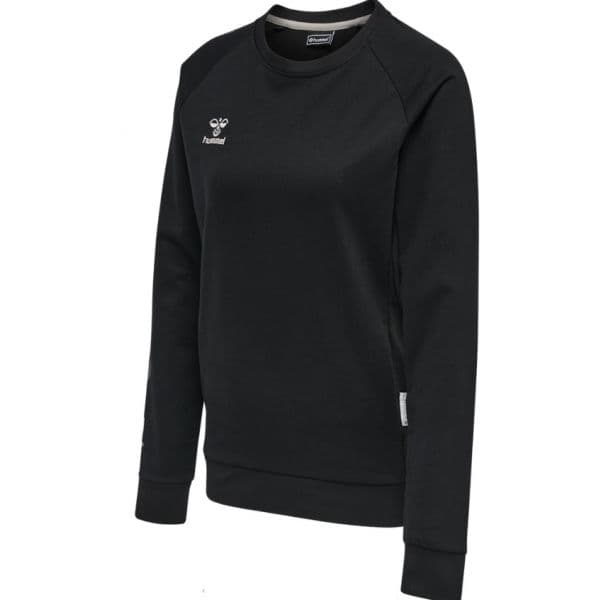 Hummel Hmlmove Grid Cot. Sweatshirt Woman 214789-2001 S Preto