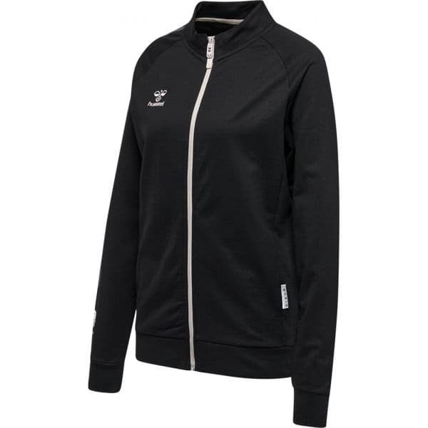 Hummel Casaco Hmlmove Grid Cot. Zip Woman 214790-2001 XS Preto