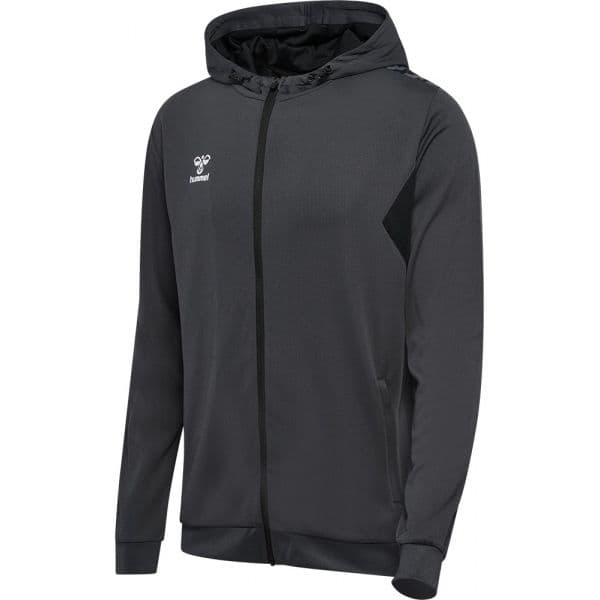 Hummel Sweatshirt com Capuz Hmlauthentic Pl Zip Hoodie 219979-1525 M Cinzento