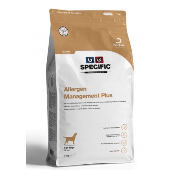 Specific Dog Vet Allergy Management Plus COD-HY 12Kg