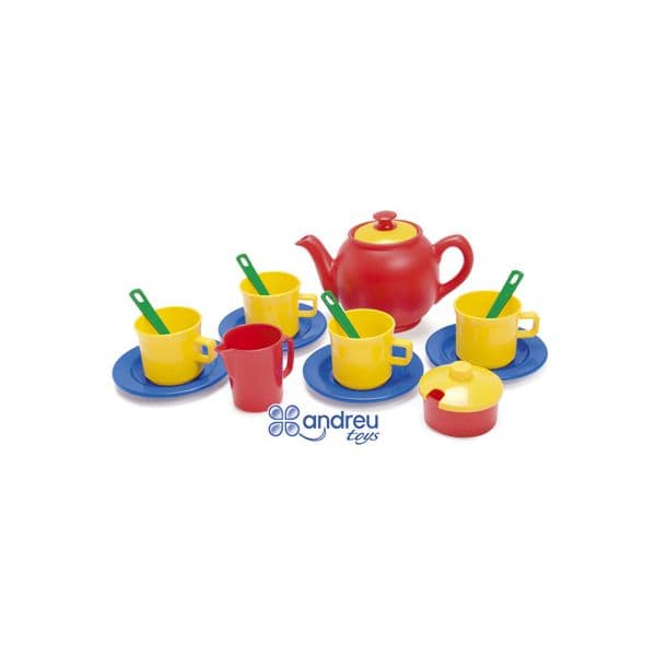Dantoy Jogo 4 Serviços de Chá 17 Peças 12X18,5X19 cm - OFF068250CE