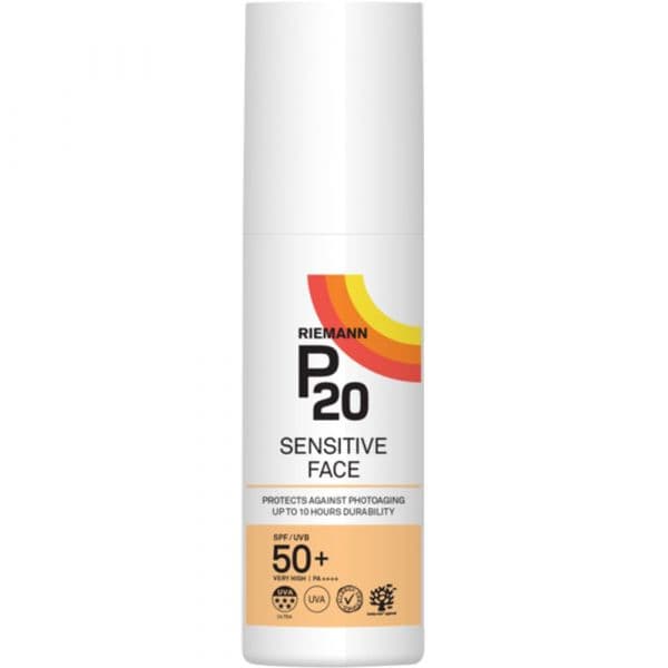 Protetor Solar Riemann P20 Sensitive Facial Creme SPF50+ 50g