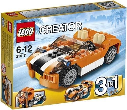 LEGO Creator Carro Laranja 3 em 1 - 31017