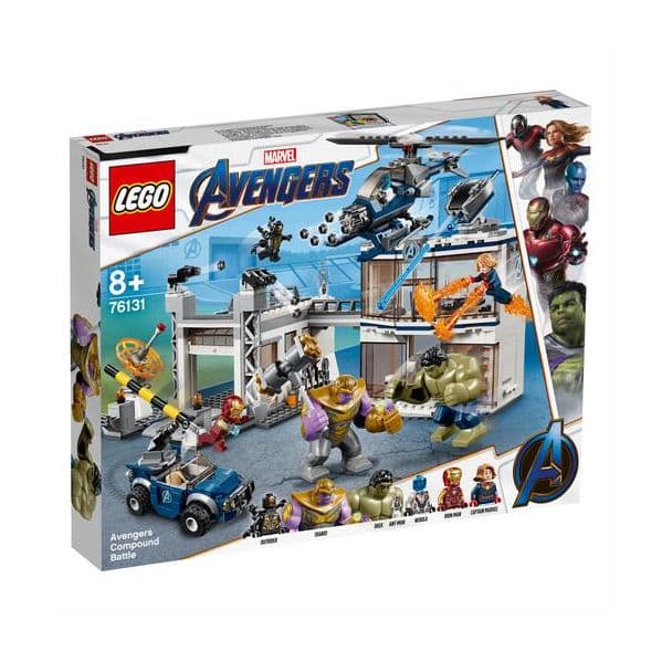 LEGO Marvel Avengers Movie 4 - O Combate no Quartel dos Vingadores - 76131